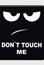 BASEY. Hoes Geschikt voor Kobo Libra Colour Hoesje Bookcase Cover Hoes Met Screenprotector - Hoesje Geschikt voor Kobo Libra Colour Hoes Cover Case - Don't Touch Me