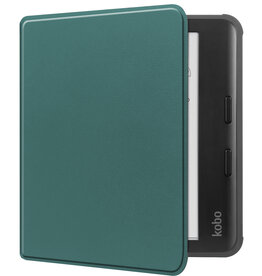 NoXx NoXx Kobo Libra Colour Hoesje - Donkergroen