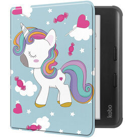 NoXx NoXx Kobo Libra Colour Hoesje - Eenhoorn