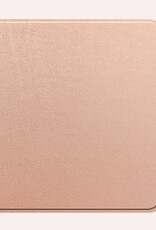 NoXx Hoes Geschikt voor Kobo Libra Colour Hoesje Bookcase Cover Book Case Hoes Sleepcover - Rosé Goud