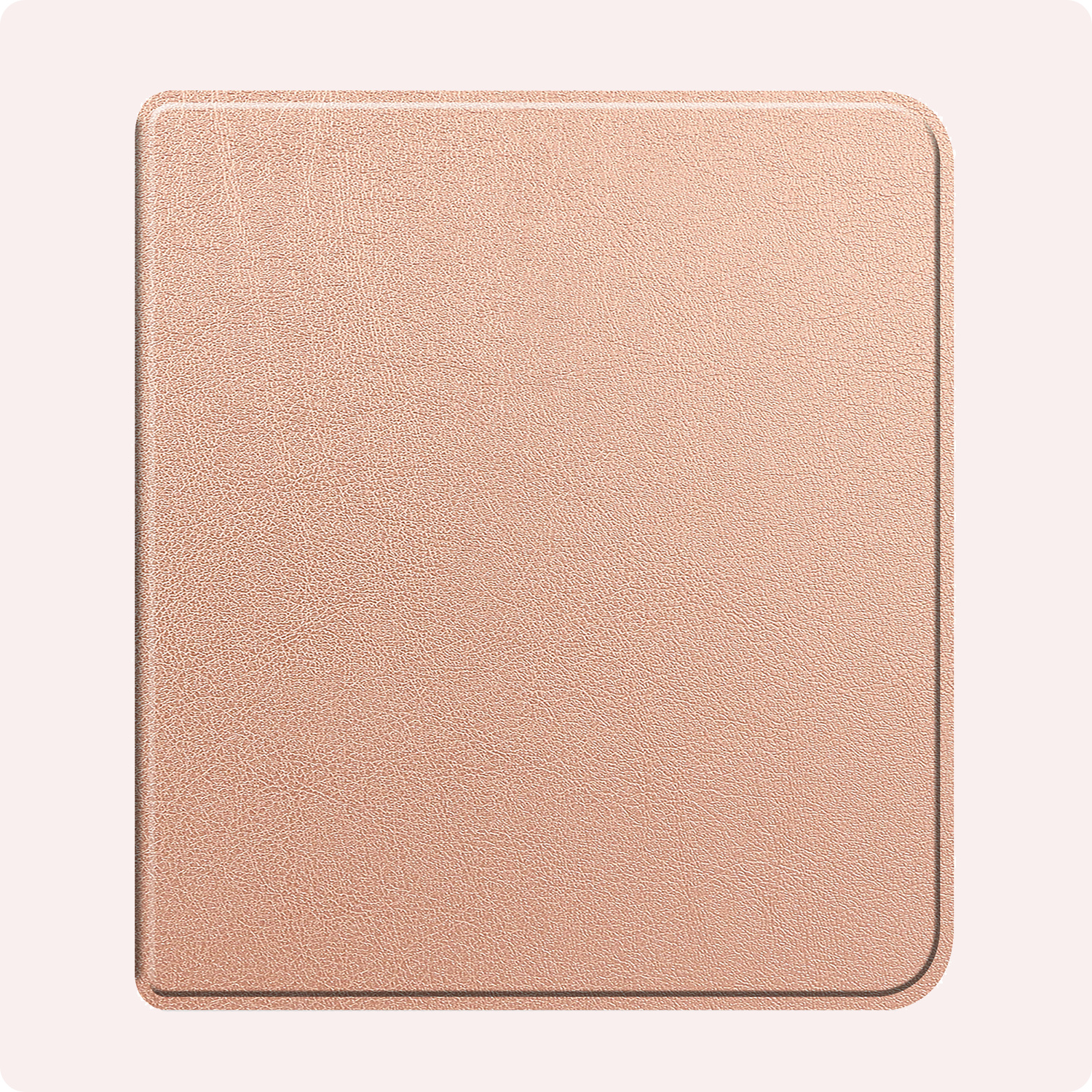 NoXx Hoes Geschikt voor Kobo Libra Colour Hoesje Bookcase Cover Book Case Hoes Sleepcover - Rosé Goud