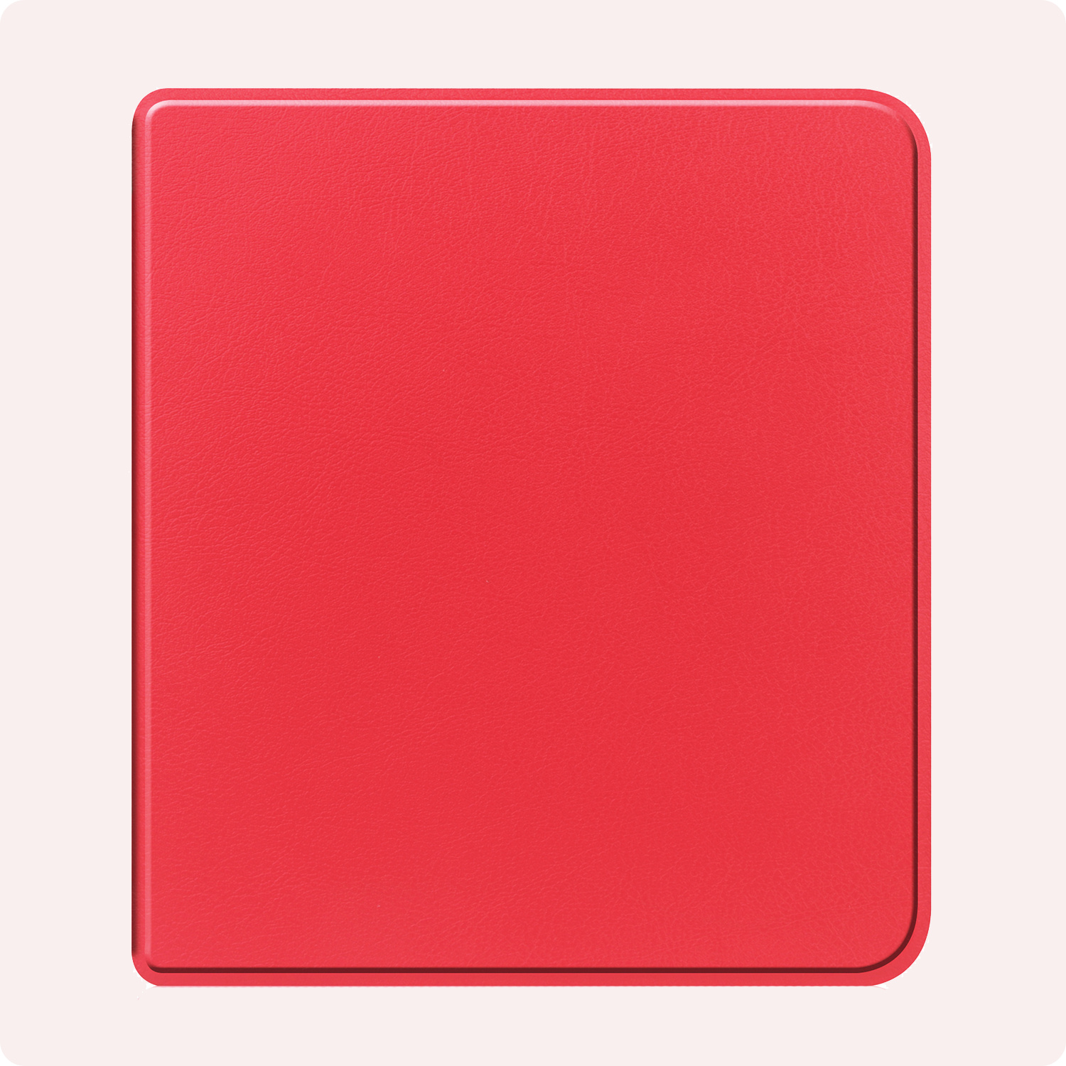 NoXx Hoes Geschikt voor Kobo Libra Colour Hoesje Bookcase Cover Book Case Hoes Sleepcover - Rood