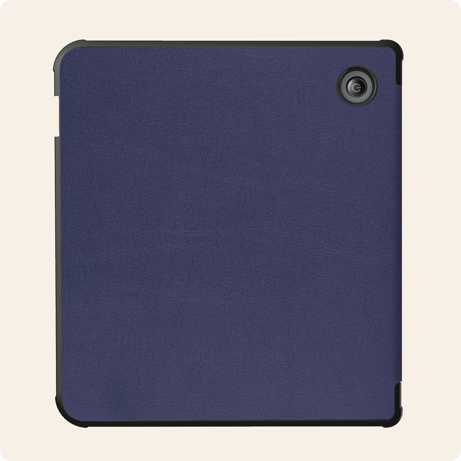 Nomfy Hoesje Geschikt voor Kobo Libra Colour Hoes Book Case - Hoes Geschikt voor Kobo Libra Colour Hoesje Book Cover - Donkerblauw