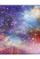 Nomfy Hoesje Geschikt voor Kobo Libra Colour Hoes Book Case - Hoes Geschikt voor Kobo Libra Colour Hoesje Book Cover - Galaxy