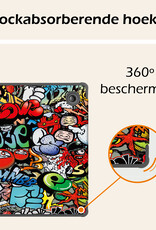 Nomfy Hoesje Geschikt voor Kobo Libra Colour Hoes Book Case - Hoes Geschikt voor Kobo Libra Colour Hoesje Book Cover - Graffity