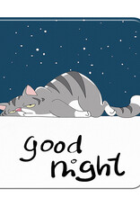 Nomfy Hoesje Geschikt voor Kobo Libra Colour Hoes Book Case - Hoes Geschikt voor Kobo Libra Colour Hoesje Book Cover - Kat