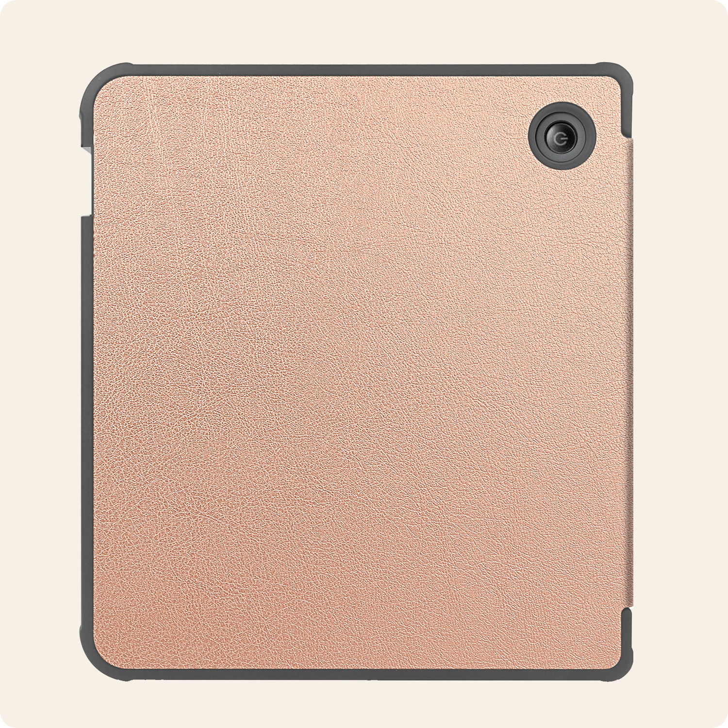 Nomfy Hoesje Geschikt voor Kobo Libra Colour Hoes Book Case - Hoes Geschikt voor Kobo Libra Colour Hoesje Book Cover - Rosé Goud