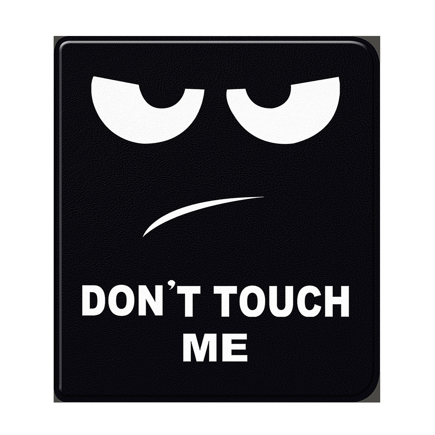 Nomfy Hoesje Geschikt voor Kobo Libra Colour Hoes Book Case - Hoes Geschikt voor Kobo Libra Colour Hoesje Book Cover - Don't Touch Me