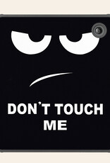 Nomfy Hoesje Geschikt voor Kobo Libra Colour Hoes Book Case - Hoes Geschikt voor Kobo Libra Colour Hoesje Book Cover - Don't Touch Me