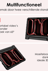 NoXx iPad Pro 11 inch 2024 Hoes Kinder Hoesje Kids Case Cover Kids Proof Met 2x Screenprotector - iPad Pro 11 inch 2024 Kinder Hoes - Zwart