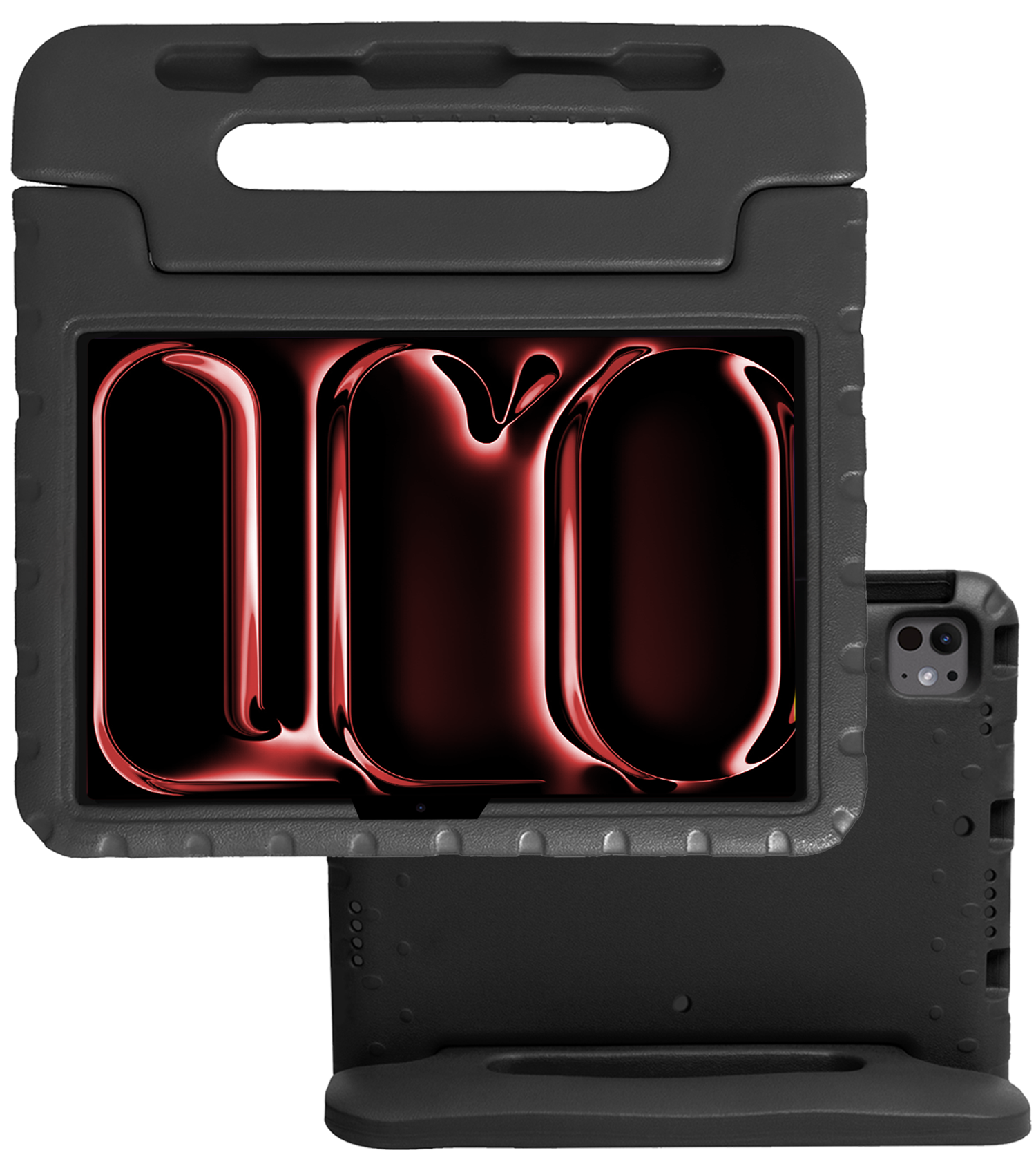 NoXx iPad Pro 11 inch 2024 Hoes Kinder Hoesje Kids Case Cover Kids Proof - iPad Pro 11 inch 2024 Kinder Hoes - Zwart