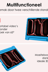 NoXx iPad Pro 11 inch 2024 Hoes Kinder Hoesje Kids Case Cover Kids Proof - iPad Pro 11 inch 2024 Kinder Hoes - Licht Blauw