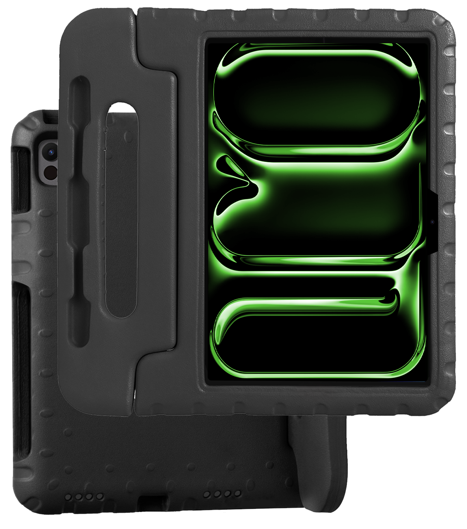 BASEY. iPad Pro 11 inch 2024 Hoes Kinder Hoesje Kids Case Cover Kids Proof - iPad Pro 11 inch 2024 Kinder Hoes - Zwart