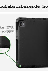 BASEY. iPad Pro 11 inch 2024 Hoes Kinder Hoesje Kids Case Cover Kids Proof - iPad Pro 11 inch 2024 Kinder Hoes - Zwart