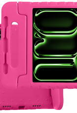 BASEY. iPad Pro 11 inch 2024 Hoes Kinder Hoesje Kids Case Cover Kids Proof - iPad Pro 11 inch 2024 Kinder Hoes - Roze
