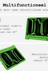 BASEY. iPad Pro 11 inch 2024 Hoes Kinder Hoesje Kids Case Cover Kids Proof - iPad Pro 11 inch 2024 Kinder Hoes - Groen