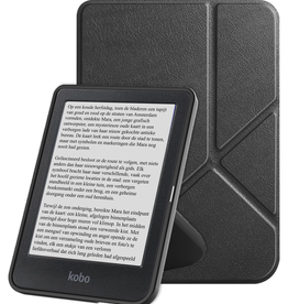 NoXx NoXx Kobo Clara BW Hoesje Trifold - Zwart