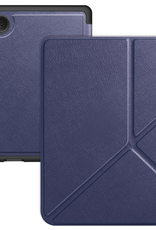 BASEY. Hoes Geschikt voor Kobo Clara BW Hoesje Bookcase Cover Hoes Trifold - Hoesje Geschikt voor Kobo Clara BW Hoes Cover Case - Donkerblauw