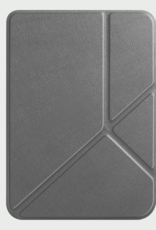 BASEY. Hoes Geschikt voor Kobo Clara BW Hoesje Bookcase Cover Hoes Trifold - Hoesje Geschikt voor Kobo Clara BW Hoes Cover Case - Grijs