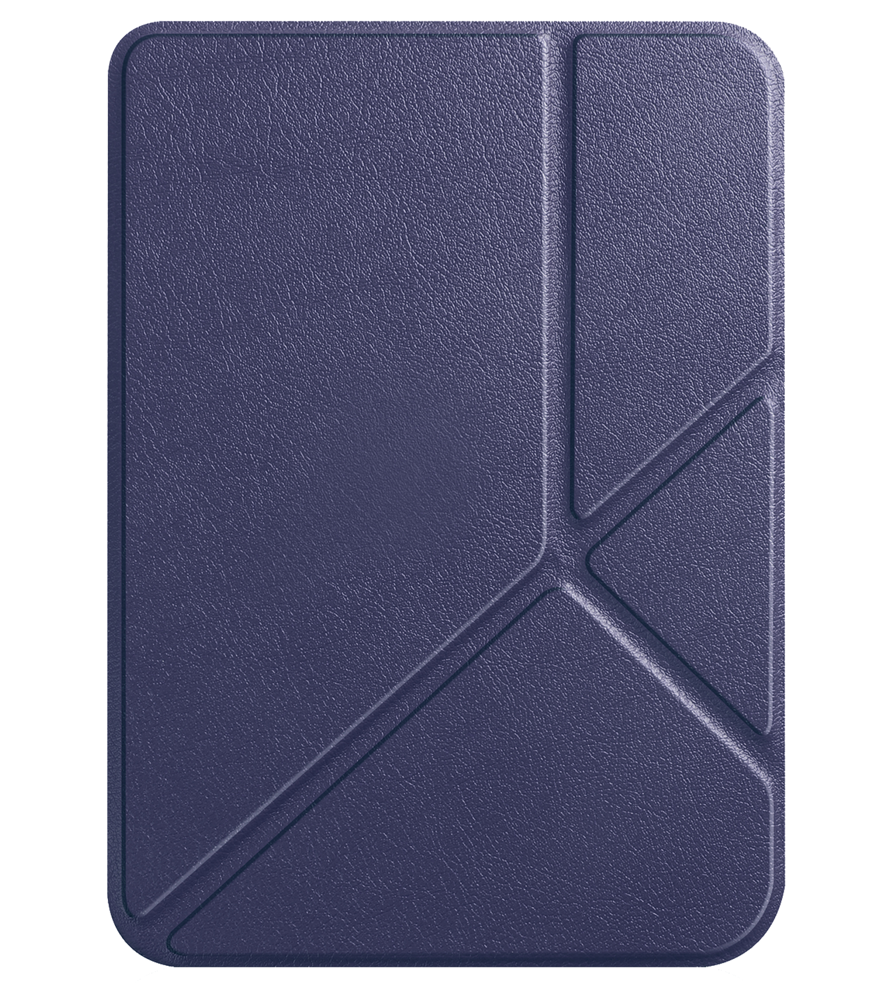 Nomfy Hoesje Geschikt voor Kobo Clara Colour Hoes Book Case Trifold - Hoes Geschikt voor Kobo Clara Colour Hoesje Book Cover - Donkerblauw
