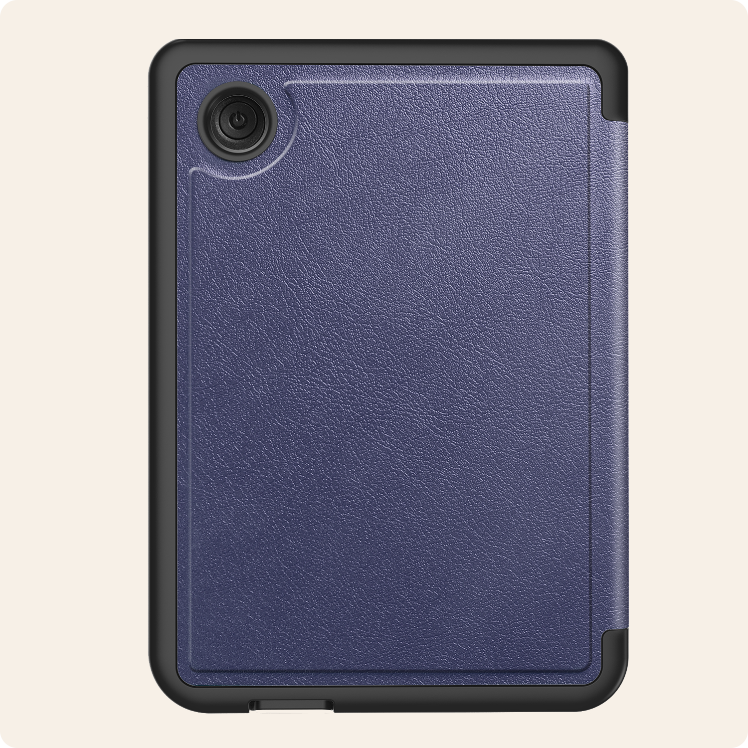 Nomfy Hoesje Geschikt voor Kobo Clara Colour Hoes Book Case Trifold - Hoes Geschikt voor Kobo Clara Colour Hoesje Book Cover Met Screenprotector - Donkerblauw