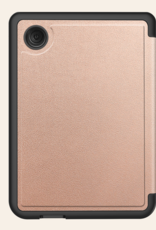 Nomfy Hoesje Geschikt voor Kobo Clara Colour Hoes Book Case Trifold - Hoes Geschikt voor Kobo Clara Colour Hoesje Book Cover Met Screenprotector - Rosé Goud