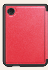 Nomfy Hoesje Geschikt voor Kobo Clara Colour Hoes Book Case Trifold - Hoes Geschikt voor Kobo Clara Colour Hoesje Book Cover Met Screenprotector - Rood