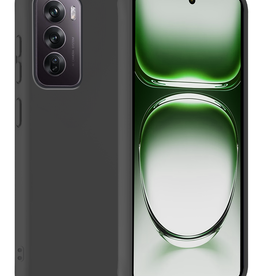 BASEY. BASEY. Oppo Reno12 Hoesje Siliconen - Zwart