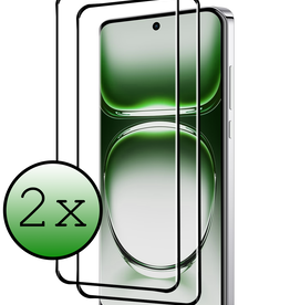 BASEY. BASEY. Oppo Reno12 Pro Screenprotector Full Cover - 2 PACK