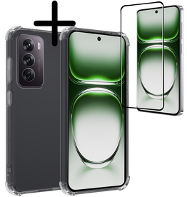 BASEY. BASEY. Oppo Reno12 Pro Hoesje Shockproof Met Screenprotector