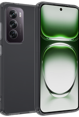 BASEY. Hoes Geschikt voor Oppo Reno12 Pro Hoesje Siliconen Back Cover Case - Hoesje Geschikt voor Oppo Reno12 Pro Hoes Cover Hoesje - Transparant