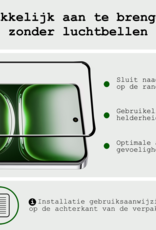 BASEY. Hoes Geschikt voor Oppo Reno12 Pro Hoesje Siliconen Back Cover Case Met 2x Screenprotector - Hoesje Geschikt voor Oppo Reno12 Pro Hoes Cover Hoesje - Transparant