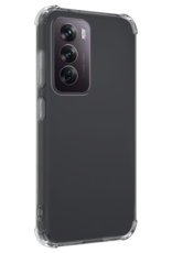 NoXx Hoesje Geschikt voor Oppo Reno12 Pro Hoesje Shock Proof Cover Case Shockproof - Hoes Geschikt voor Oppo Reno12 Pro Hoes Siliconen Back Case - Transparant - 2 PACK