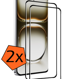 Nomfy Nomfy Oppo Reno12 Pro Screenprotector Full Cover - 2 PACK