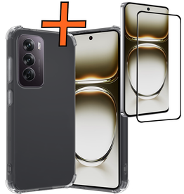 Nomfy Nomfy Oppo Reno12 Pro Hoesje Shockproof Met Screenprotector