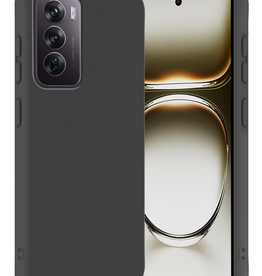 Nomfy Nomfy Oppo Reno12 Pro Hoesje Siliconen - Zwart