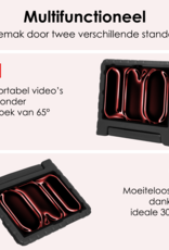 NoXx iPad Pro 13 inch 2024 Hoes Kinder Hoesje Kids Case Cover Kids Proof Met 2x Screenprotector - iPad Pro 13 inch 2024 Kinder Hoes - Zwart