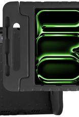 BASEY. iPad Pro 13 inch 2024 Hoes Kinder Hoesje Kids Case Cover Kids Proof - iPad Pro 13 inch 2024 Kinder Hoes - Zwart