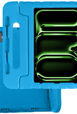 BASEY. iPad Pro 13 inch 2024 Hoes Kinder Hoesje Kids Case Cover Kids Proof - iPad Pro 13 inch 2024 Kinder Hoes - Licht Blauw