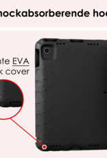 NoXx iPad Air 2024 Hoes Kinder Hoesje Kids Case Cover Kids Proof Met 2x Screenprotector - iPad Air 6 (13 inch) Kinder Hoes - Zwart