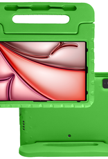 NoXx iPad Air 2024 Hoes Kinder Hoesje Kids Case Cover Kids Proof - iPad Air 6 (13 inch) Kinder Hoes - Groen
