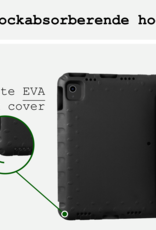 BASEY. iPad Air 2024 Hoes Kinder Hoesje Kids Case Cover Kids Proof Met 2x Screenprotector - iPad Air 6 (13 inch) Kinder Hoes - Zwart