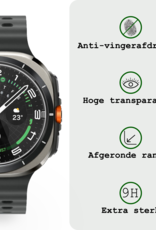 BASEY. Screenprotector Geschikt voor Samsung Watch 7 Ultra 47 mm Screenprotector Glas Gehard Screen Cover - Screen Protector Geschikt voor Samsung Galaxy Watch 7 Ultra (47 mm) Screenprotector Tempered Glass
