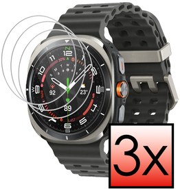 NoXx NoXx Samsung Galaxy Watch 7 Ultra (47 mm) Screenprotector - 3 PACK