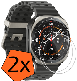 Nomfy Nomfy Samsung Galaxy Watch 7 Ultra (47 mm) Screenprotector - 2 PACK