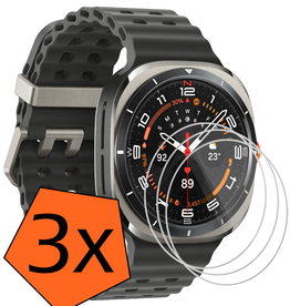 Nomfy Nomfy Samsung Galaxy Watch 7 Ultra (47 mm) Screenprotector - 3 PACK