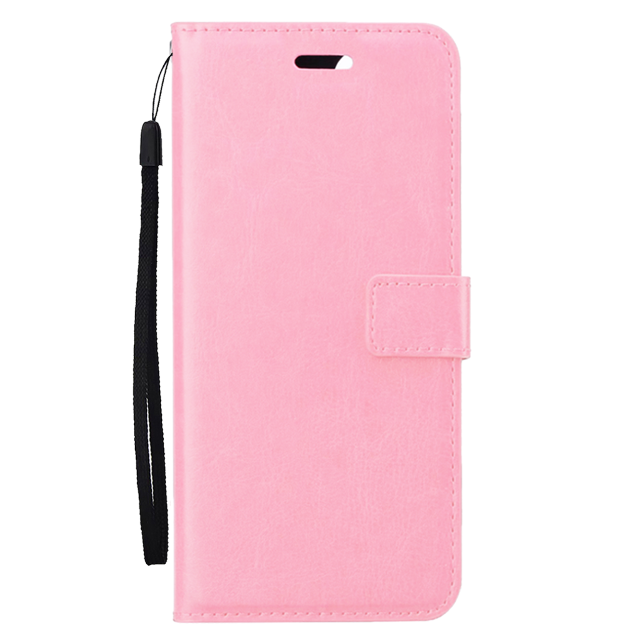 Nomfy Hoesje Geschikt voor OnePlus Nord CE4 Hoesje Book Case Hoes Portemonnee Cover Walletcase - Hoes Geschikt voor OnePlus Nord CE4 Hoes Bookcase Hoesje - Lichtroze