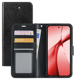 NoXx NoXx OnePlus Nord CE4 Hoesje Bookcase - Zwart