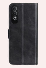 NoXx Hoesje Geschikt voor OnePlus Nord CE4 Hoesje Book Case Hoes Portemonnee Cover Walletcase - Hoes Geschikt voor OnePlus Nord CE4 Hoes Bookcase Hoesje - Zwart