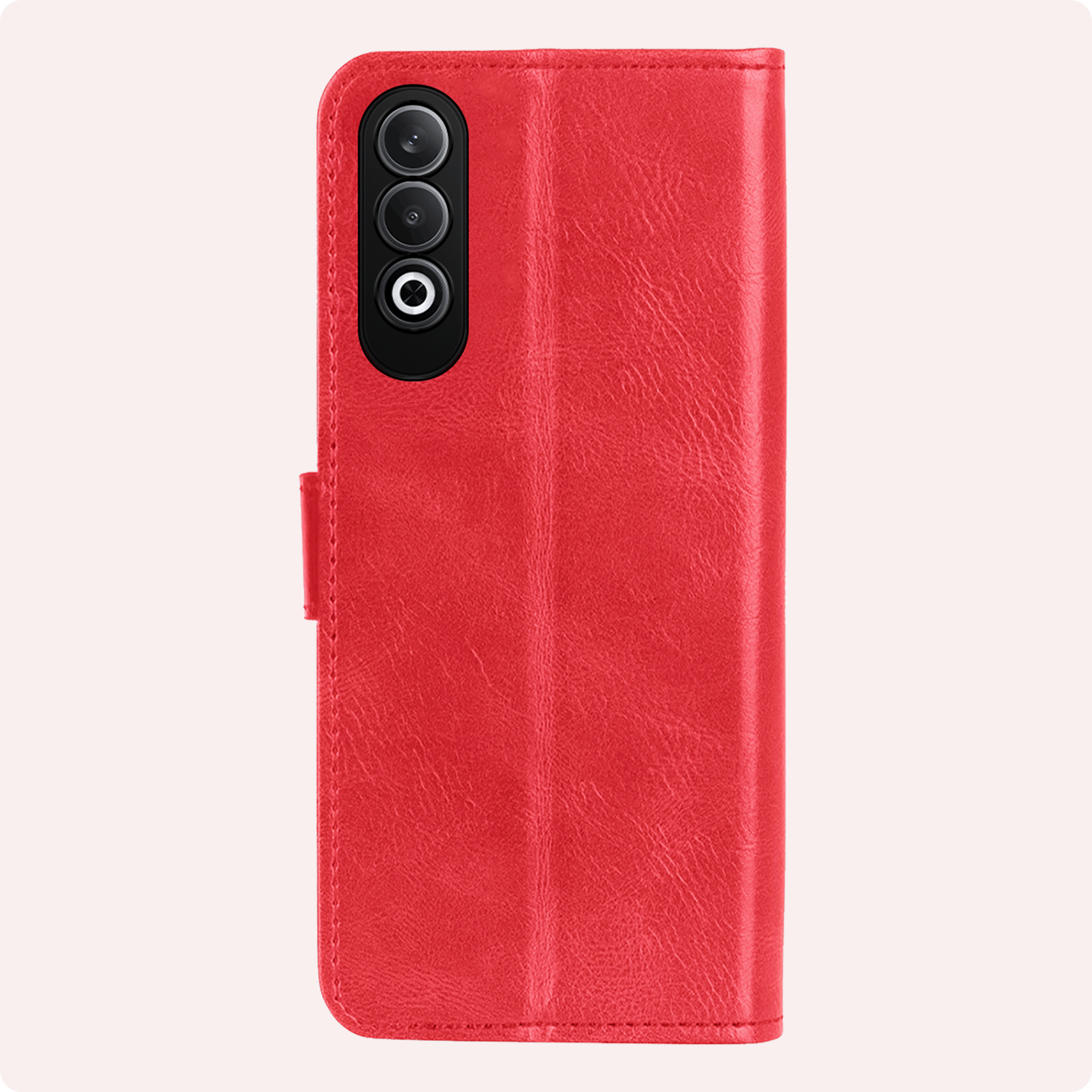 NoXx Hoesje Geschikt voor OnePlus Nord CE4 Hoesje Book Case Hoes Portemonnee Cover Walletcase - Hoes Geschikt voor OnePlus Nord CE4 Hoes Bookcase Hoesje - Rood